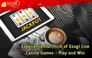 Experience the best premium casino slot games at max66.in!