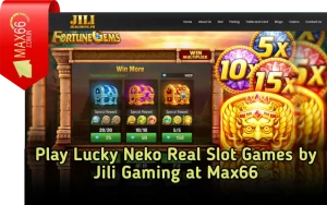 Experience the best premium casino slot games at max66.in!