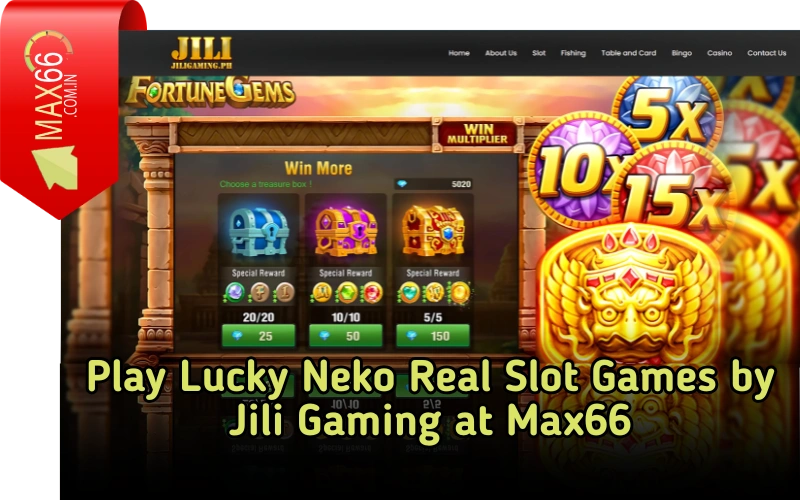 Experience the best premium casino slot games at max66.in!