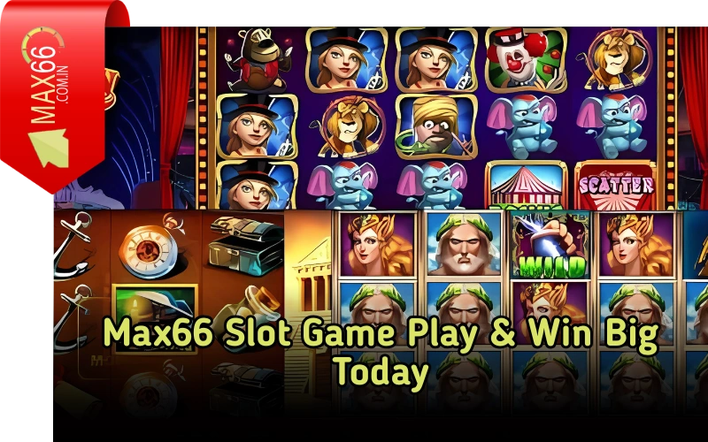 Experience the best premium casino slot games at max66.in!