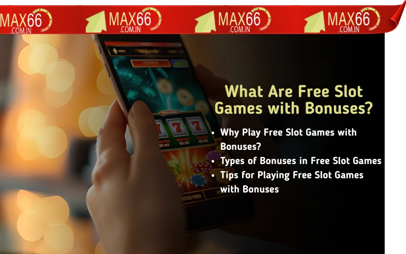 Experience the best premium casino slot games at max66.in!