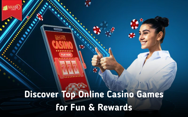Experience the best premium casino slot games at max66.in!